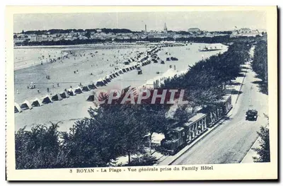 Royan - Plaża - Ogólny widok z Family Hôtel