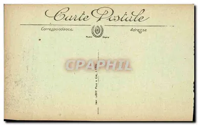 Craonnelle — As ruínas da Grande Guerra — Interior da igreja — Visé Paris n°785 — Verso