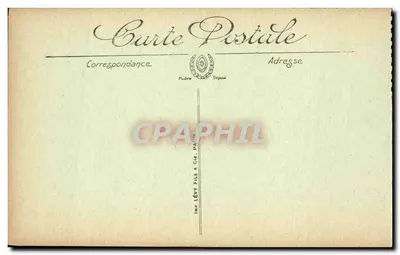 Craonnelle — A Igreja — Ruínas da Grande Guerra — Vilde Paris n°784 — Verso
