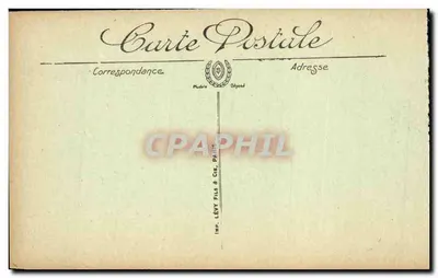 Ruínas da Grande Guerra — Craonnelle — Vista em direção à igreja — Visé Paris n°783 — Verso