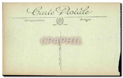As ruínas da Grande Guerra — Craonnelle — Visé Paris n° 721 — Verso
