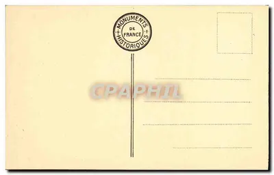 Aigues-Mortes — Torre da Poudrière — Editor: Monuments Historiques de France, n°18 — Verso