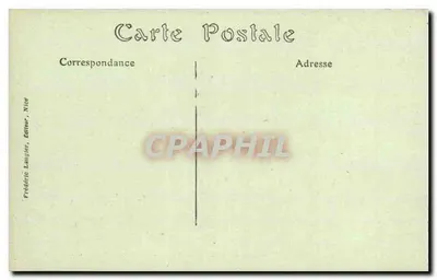 Okręg Sospel (A.-M.) — Zagięcia drogi do przełęczy Braus — Frédéric Laujier, Nice, nr 873 — Rewers
