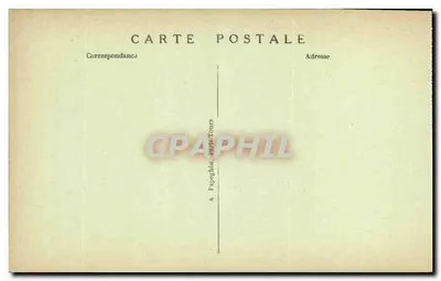 BLOIS (L.-et-C.) — O Castelo — Assassinato do Duque de Guise — A.P. n°203 — Verso