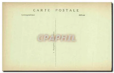 Blois — O Castelo - Quarto de Henrique III — A. P. n°54 — Verso