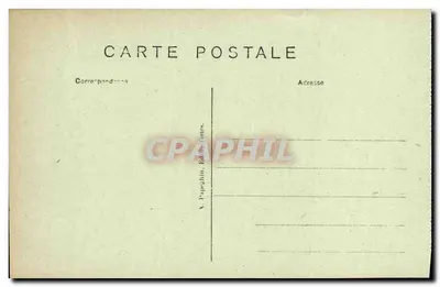 Loches (Loire-et-Loire) — Vista panorâmica — A. Papeglin, Ed. Tours — Verso