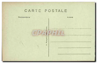 Loches — Zamek Królewski — Fronton renesansowy — A.P. — Rewers