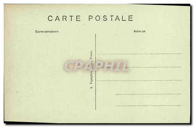 Loches (Loir-et-Cher) — Tomba di Agnès Sorel — Castello Reale, eretto intorno al XV° secolo, rilevato nel 1809 — Verso