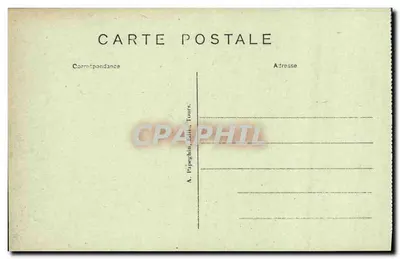 Loches (Loir-et-Cher) — Sala das Torturas — A. P. — Verso