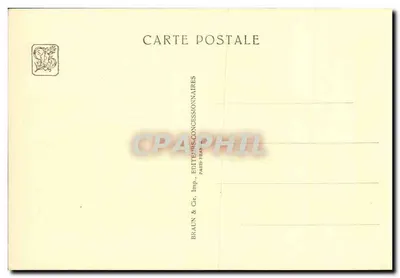 Madagascar — Fachada Principal — Exposição Colonial Internacional — Paris 1931 — Verso