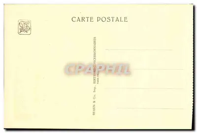 Exposição Colonial Internacional — Paris 1931 — Avenida das Colônias Francesas — Editor Braun & Cie — Verso