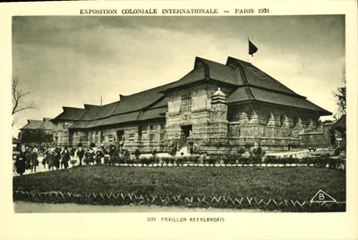 Exposição Colonial Internacional — Paris 1931 — Pavilhão Holandês