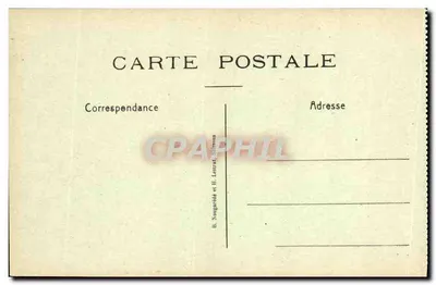 Caminho das Damas — O Castelo da Motte — B. Nougardade e H. Lestrat, Solbans — Verso