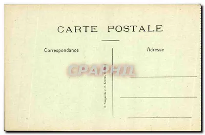 Chemin des Dames — Carrière du Montparnasse — B. Nongarole et H. Lastat, Sébastopol — Verso