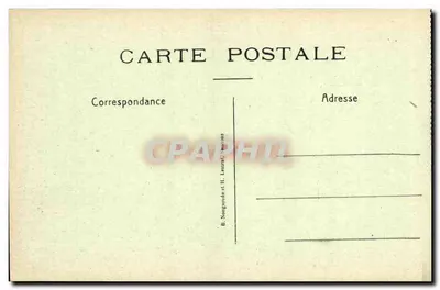 Pinon — Entrada do Castelo — B. Nougard e H. Lentrail, Sèvres — Verso