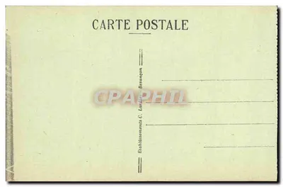 Saint-Claude — Cachoeira da Queue de Cheval — Sites Pittoresques da Franche-Comté — 1648 — Verso