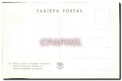 Valência — Vista panorâmica — JDP, n° 107 — Verso
