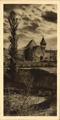 Le Quercy — Vale do Gélat — O antigo mosteiro das Augustinas do século XIII — Arts Graphique Toulouse