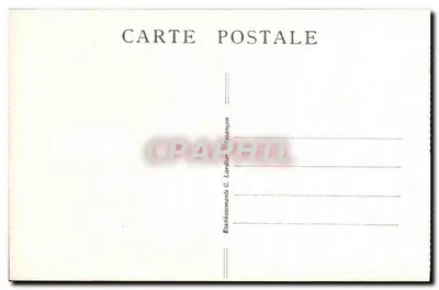 Granica francusko-szwajcarska — Col des Roches (Strona szwajcarska) — Wydawca C. Lardier, Écouché — Rewers