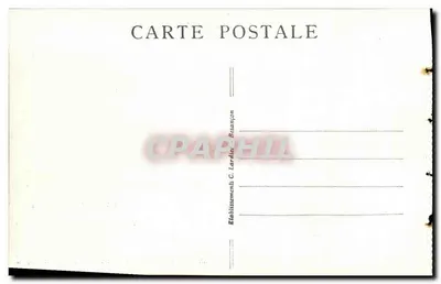 Granica francusko-szwajcarska — Widok z drogi Brenets — Wydawca C.L.B. nr 845 — Rewers