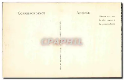 Antigua abadía de Jumièges — La Grande Nef — editor ND — Reverso