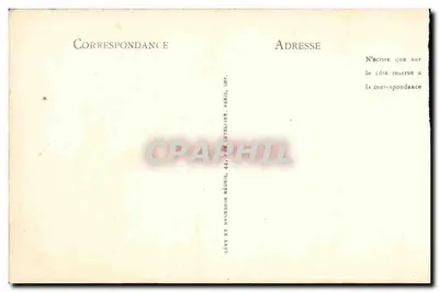 Ruínas da Abadia de Jumièges — As Duas Torres da Igreja Nossa Senhora — Editor Lévy e Neurudin Reunidos, Imp. Paris — Verso