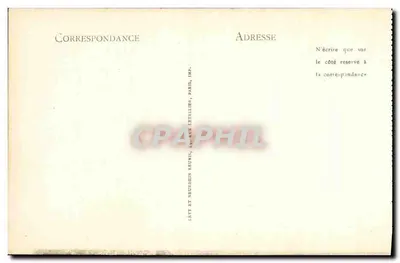 Antiga abadia de Jumièges — O Passagem de Carlos VII — editor Lévy e Neunden Reunis, n°75 — Verso