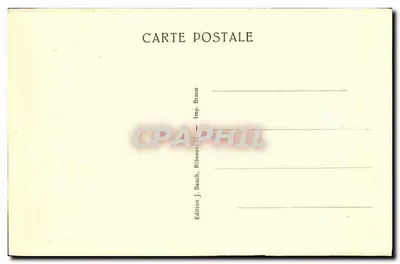 Ribeauvillé — Castelo de St-Ulrich — Edição J. Bauch, Ribeauvillé — Verso
