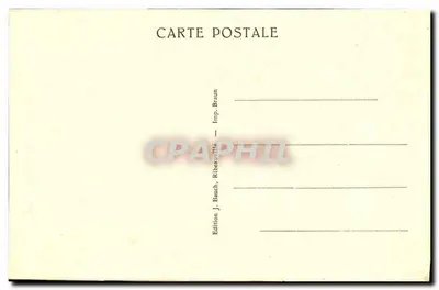 Ribeauvillé — Antiga Cour — Edição J. Bauch, Imp. Braun — Verso