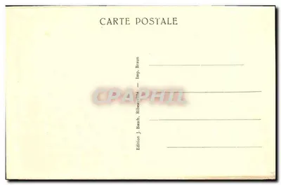 Ribeauvillé — Rue do Claustro — Edição J. Bauch, Ribeauvillé — Verso
