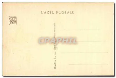 Exposição Colonial Internacional — Paris 1931 — Grande Avenida das Colônias — Editor Braun & Cie — Verso