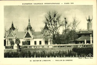 Pavillon du Cambodge — Exposition Coloniale Internationale — Paris 1931