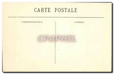 Orléans — Hotel das Correios, Vista da Rue du Tabour — Editor não identificado, n° 451 — Verso