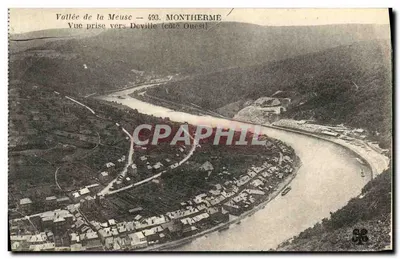 Vale da Meuse — 493. MONTERME — Vista tirada em direção a Deville (lado Oeste)