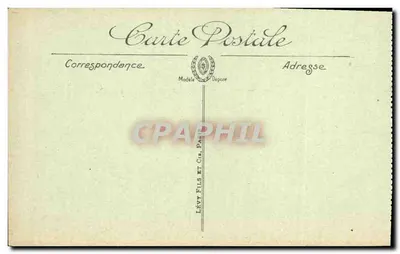 Arras — L'Hotel de Ville e il Beffroi distrutti dai Tedeschi — Viud Paris n° 580 — Verso