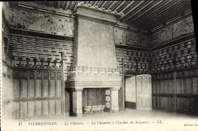 Pierrefonds — Zamok. — Pokój lorda. — LL.