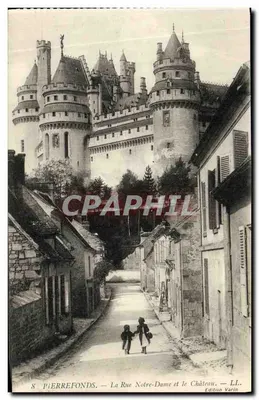 PierreFonds — Ulica Notre-Dame i Zamek — Wydawnictwo Varin, nr 8