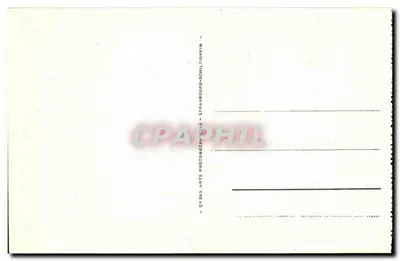 Bagnères-de-Bigorre - Les Coustous — uitzicht op de plein met fontein en bomenrij — C4 des Arts Photomecaniques, Straatsburg — Achterkant