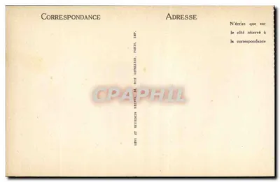 PLOUGASNOU (Finistère) — O Pequeno Caminho Creuz — Editor Letellier, Paris, n°42 — Verso