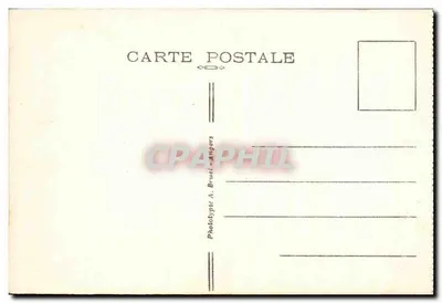 Perros-Guirec-Ploumanach (C.-du-N.) — Rocca del Squevel alla Punta del Diavolo — A. B. — Verso