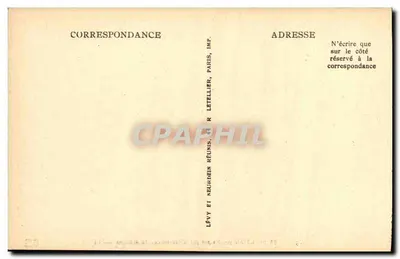 LYON — El Puente Gallieni y el Coteau de Fourvière — C.J. — Reverso
