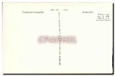 Nice — Pałac Mediteranee i Promenada — LL. — N° 374 — Rewers