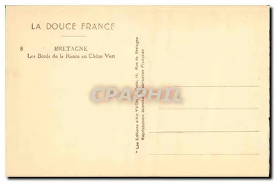 Brzegi Rance przy Chêne Vert — Bretagne — Wydawnictwo Art Yvon — Rewers