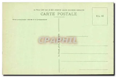 Locronan - Vue générale prise de Kerguénolé — Verso