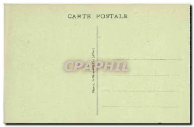 Vichy — Wieża Godzinna (XV wiek) — Zbudowana przez Ludwika II de Bourbon — Idsal 490 — Rewers
