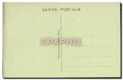 Vichy - O Velho Parque — editor Ideal, n° 351 — Verso