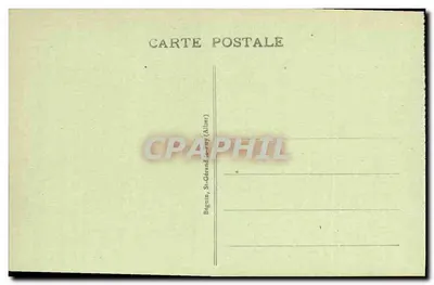 Vichy - Les Grands Parcs - Allée Centrale — Ideal, n°405 — Verso