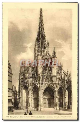 Rouen - Igreja de São Maclou — editor LL, n°79