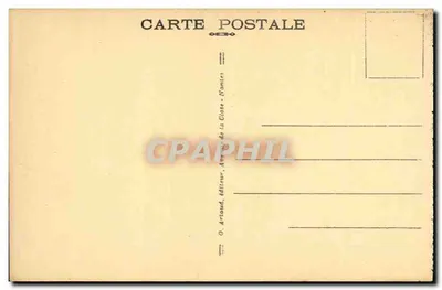 Lisieux — Vista geral da Capela do Carmelo e da Sala dos Lembranças — G. Arloued, editor, Nantes — Verso