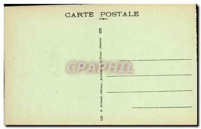 Morgat — Kap Kozia Góra — G. Artaud, wydawca, Avenan-la-Cloise - Nantes — Rewers